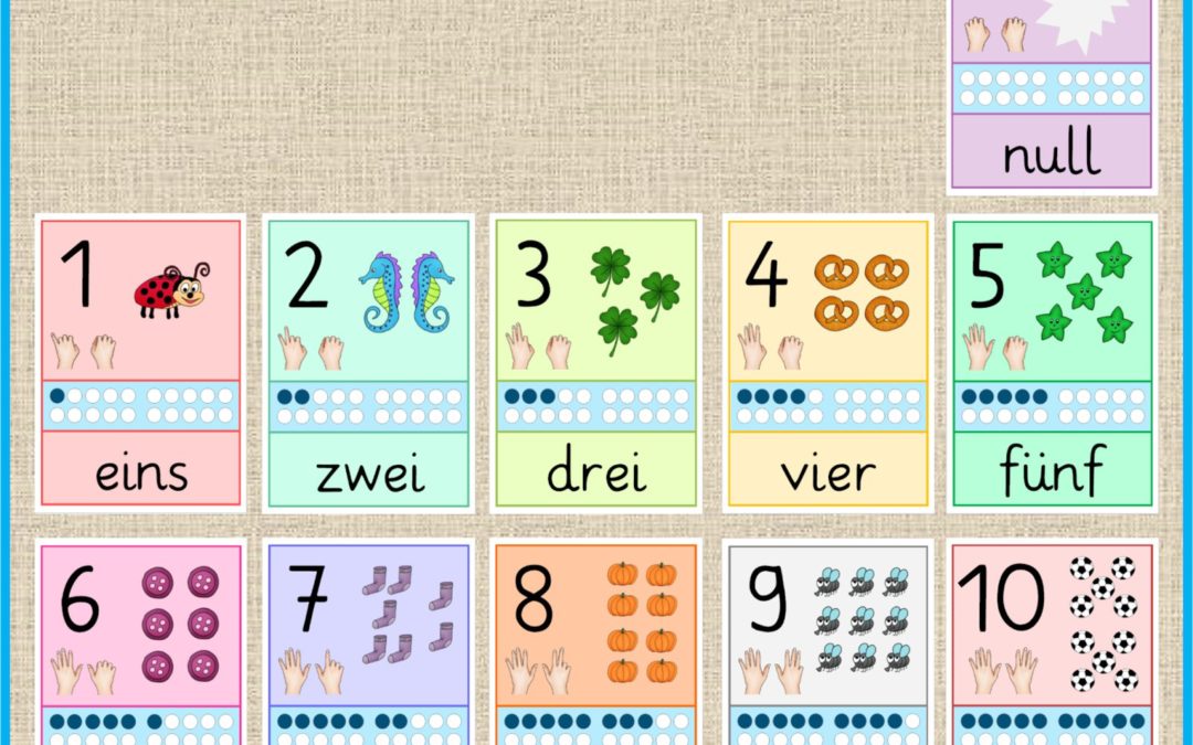 Die Zahlenwörter