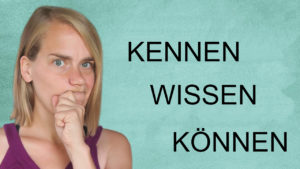 Kennen, wissen, können