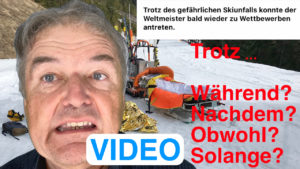 Trotz … Während? Nachdem? Obwohl? Solange? als Video