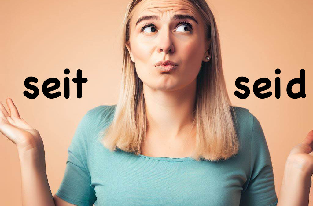 „seit“ oder „seid“