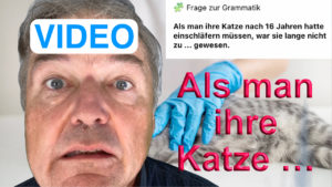 Als man ihre Katze hatte einschläfern müssen … Vidéo