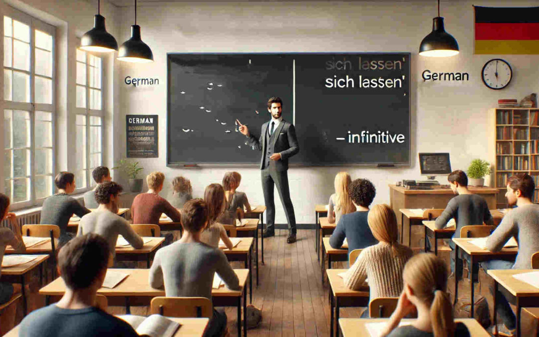 Die Konstruktion „sich lassen“ + Infinitiv