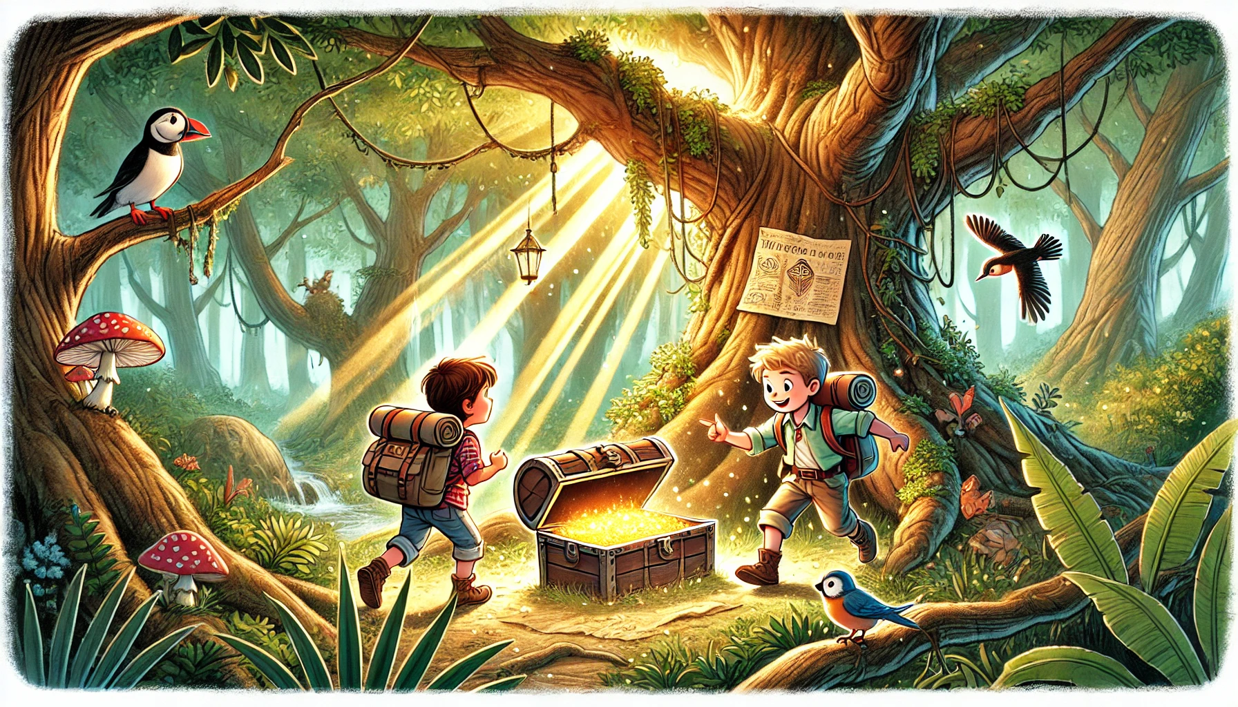 Der Schatz im Wald