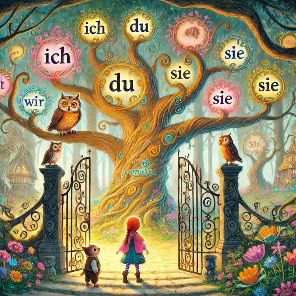 Die Personalpronomen und Verbkonjugation im Deutschen sind gar nicht so schwer