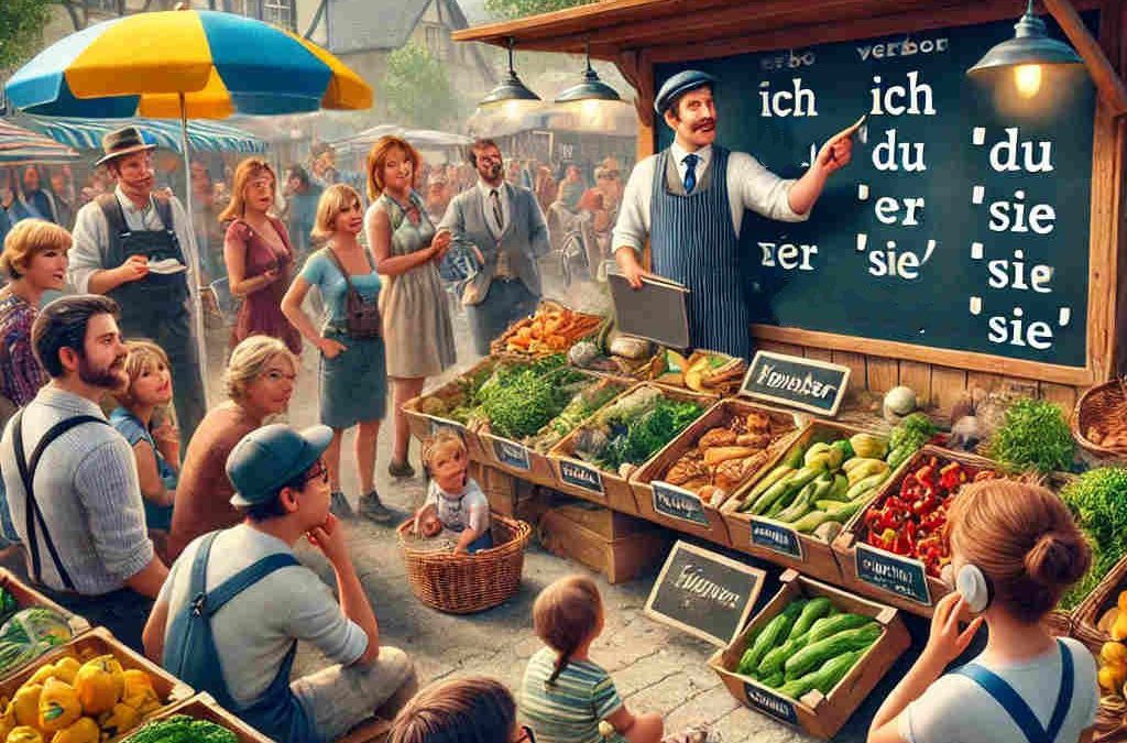 Einfache Erklärung der deutschen Personalpronomen und Verbkonjugation