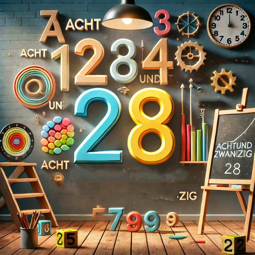 Die Bildung von Zahlen im Deutschen
