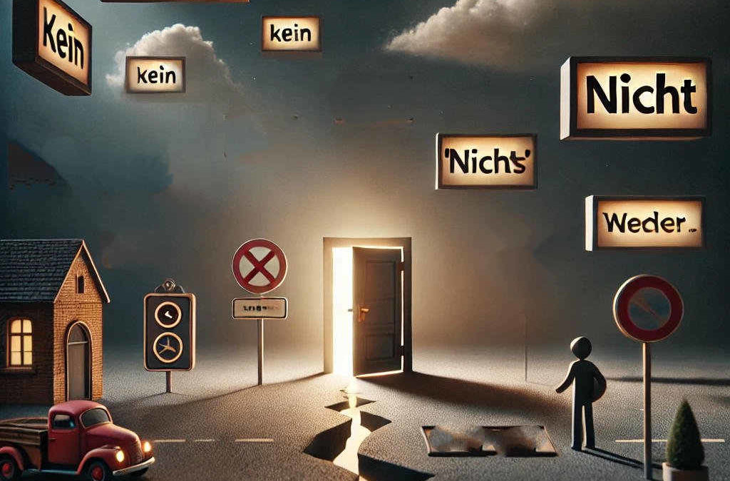 Die Verneinung im Deutschen