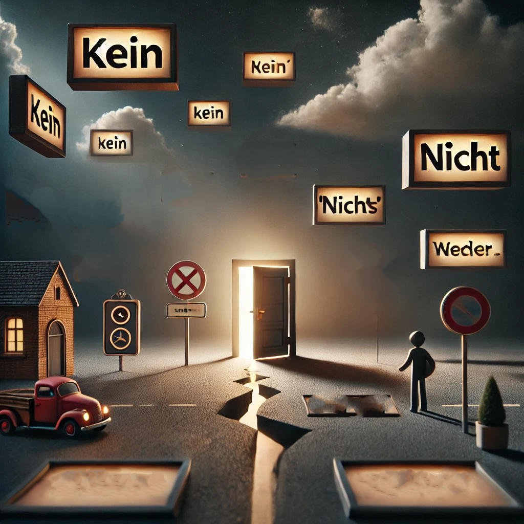 Die Verneinung im Deutschen