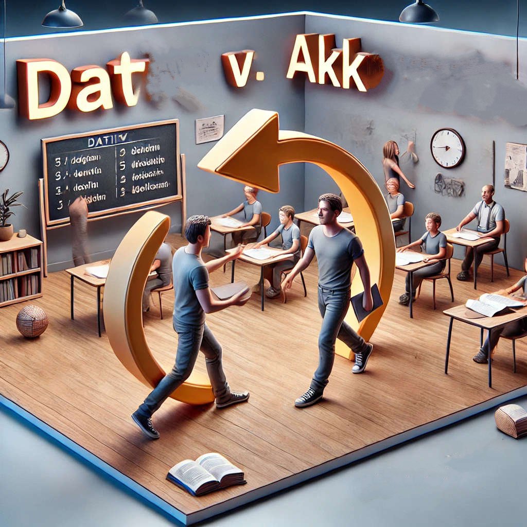 Unbestimmter Artikel Der Unterschied zwischen Dativ und Akkusativ