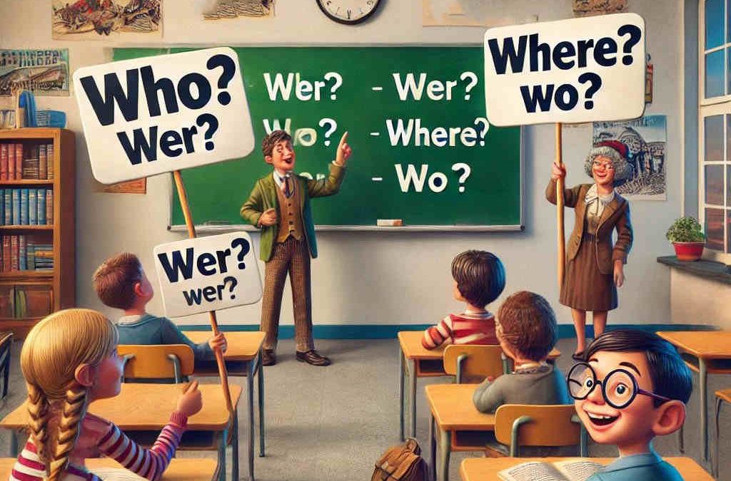 Die W-Fragen und Ja/Nein-Fragen