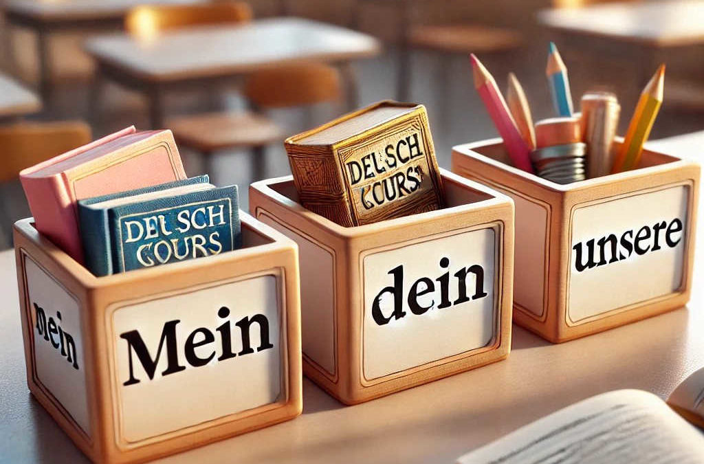Die Verwendung von Possessivpronomen und deren Anpassung an das Genus (Geschlecht) des Substantivs