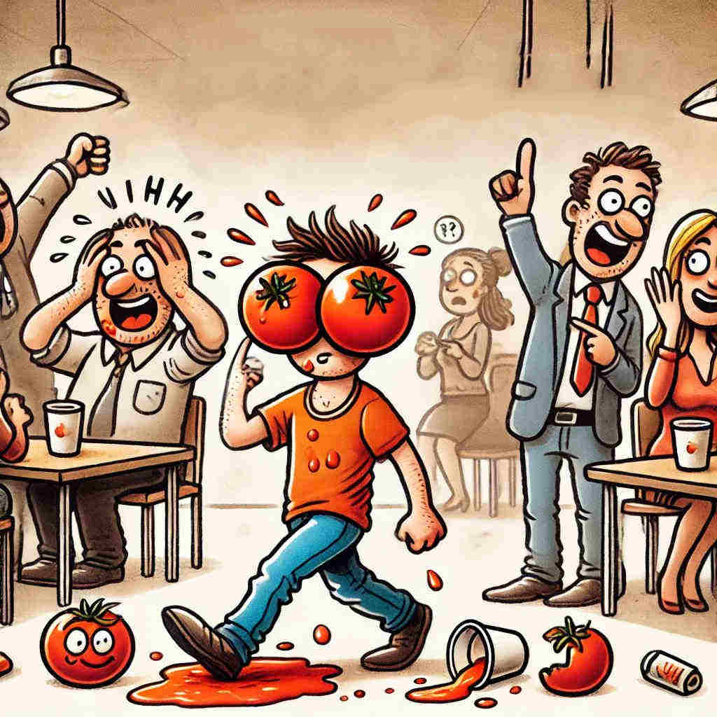 Hast du Tomaten auf den Augen?