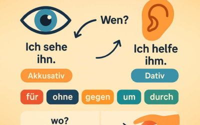 Akkusativ vs. Dativ einfach erklärt – damit du sie nie mehr verwechselst