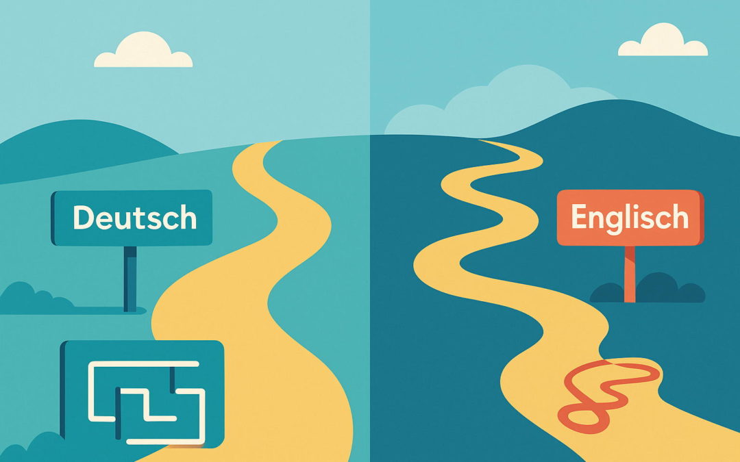 Warum Deutsch leichter klingt als Englisch: Logisch, klar – und unglaublich befreiend