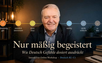 Warum Deutsche selten „fantastisch“ sagen – und was sie wirklich meinen